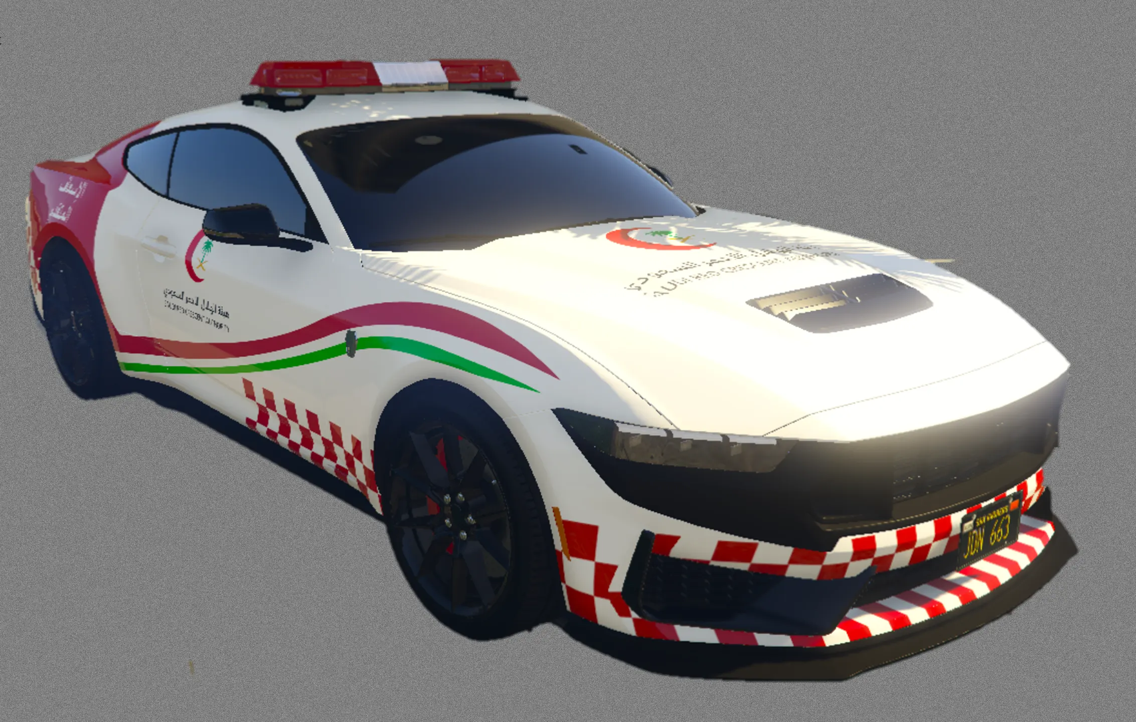 موستنق مركبة مخصصة للمشرف العام